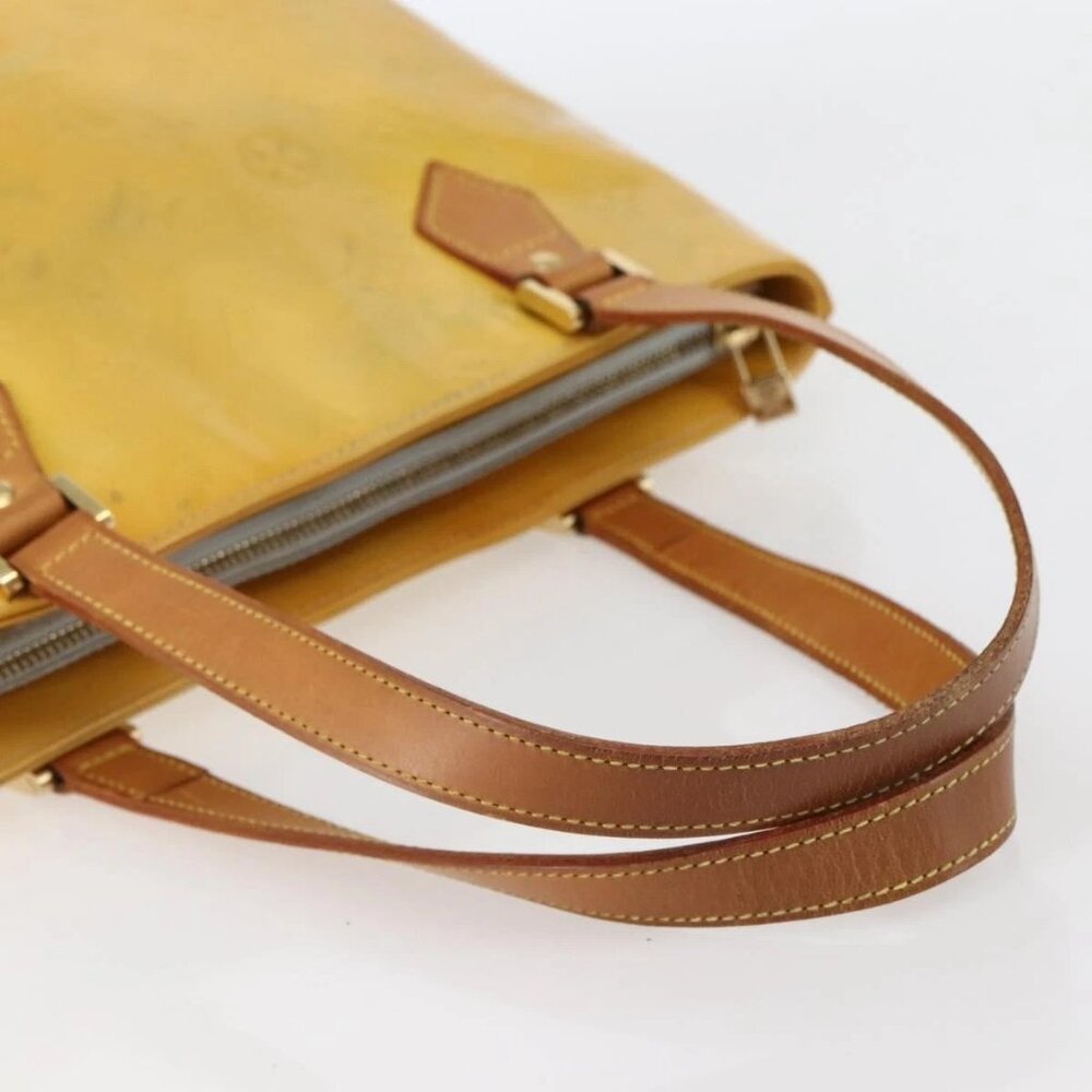 LOUIS VUITTON Monogram Vernis Houston Hand Bag Gris LV Auth - Picture 8 of 16